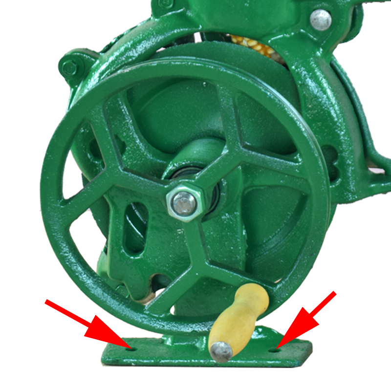 8YT-1003 Hand-cranked corn sheller small vertical lightweight cast iron - Image 4