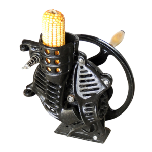 Hand-cranked corn sheller heavy-duty vertical lightweight cast iron