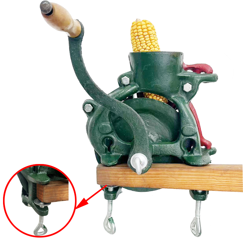 6YT-1007 The color-blocked hand-cranked corn sheller needs to be used in a fixed manner - Image 4